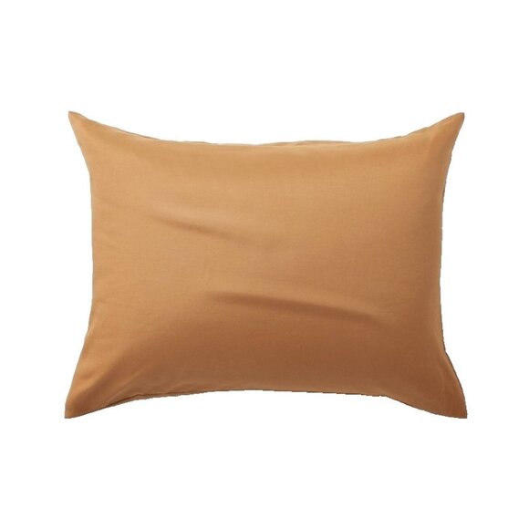Casaluna Warm Brown Lyocell & Cotton Blend Standard Size Pillow Sham 20" x 26" - Picture 1 of 6